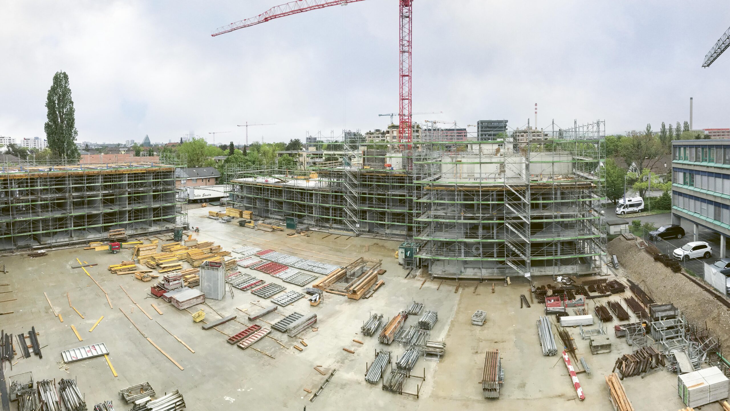 Emil Frey, Hochbau, Muttenz, St. Jakobs-Strasse, Wohnüberbauung Rennbahn, 2020, 2021, Geschäftskunden, Basel-Landschaft,